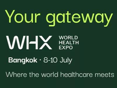Ningbo Jianeng medicinsk udstyr til at udstille respiratoriske og anæstesi forbrugsstoffer på QSNCC Bangkok, stand F64
